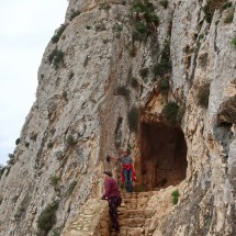 Tunnel half the way to the top